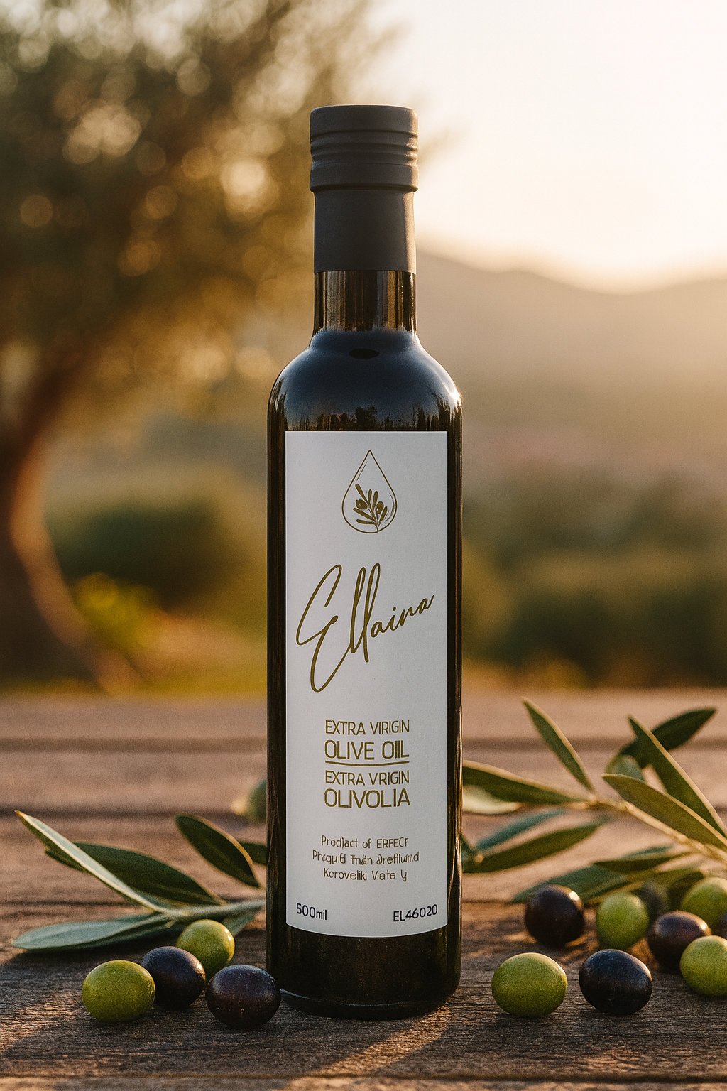 Ellaina Extra Virgin Olive Oil 500 ml